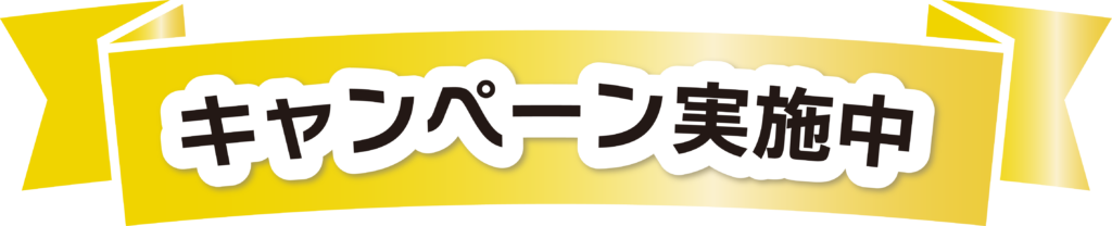 キャンペーン実施中
